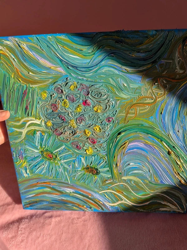 Oil painting - Illusion