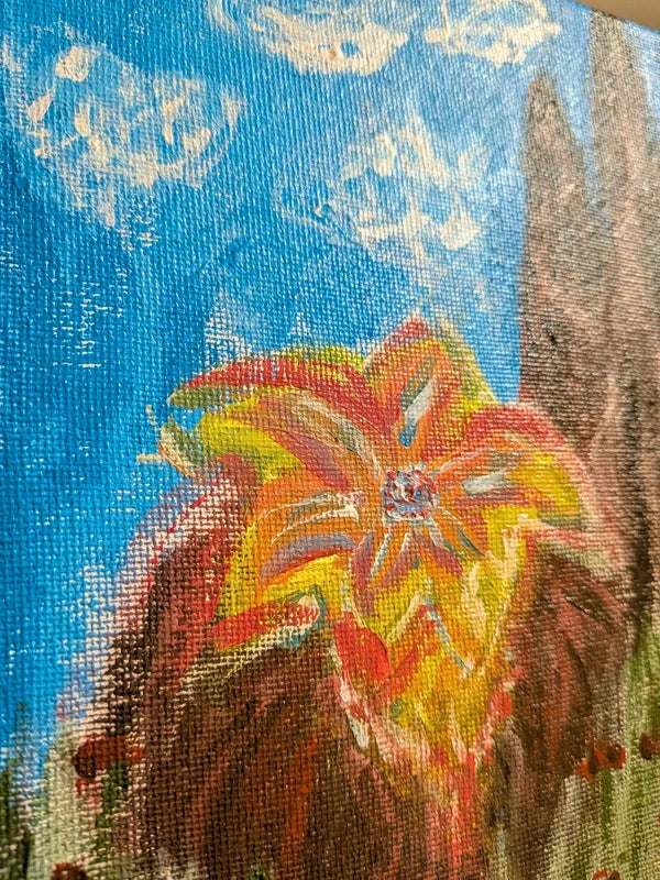 Acrylic painting - Mountain Vibe