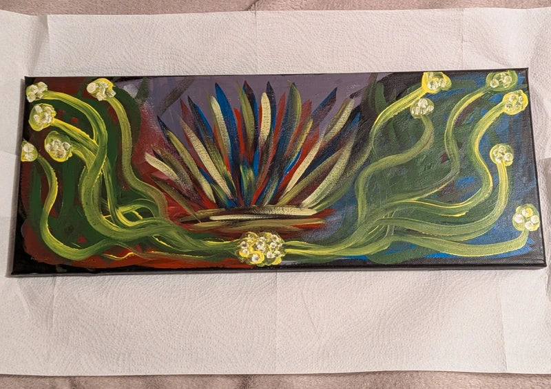 Abstract Art - Acrylic painting, Meditative