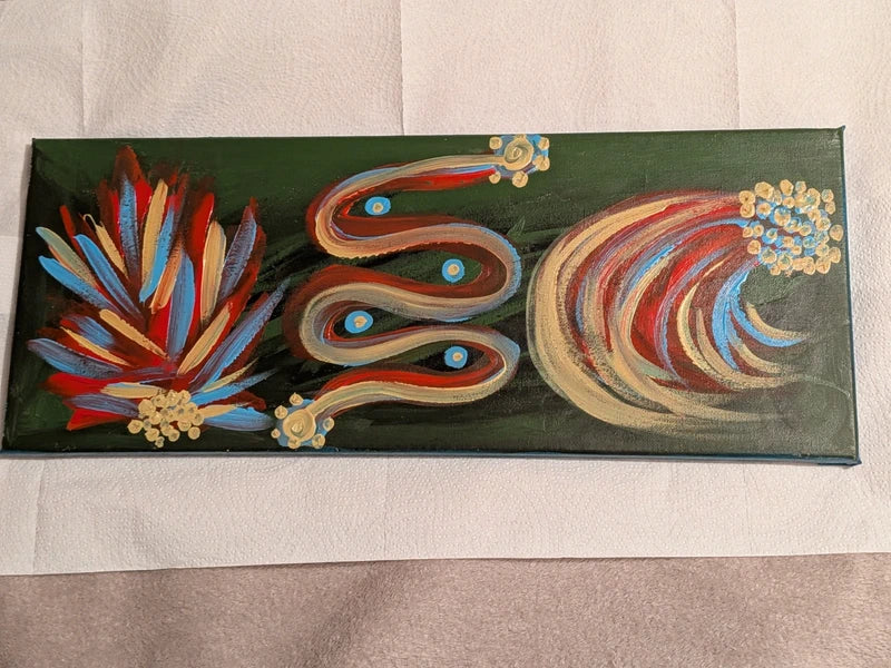 Abstract Art - Acrylic painting, Meditative