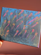 Acrylic painting - Sparkle of the night