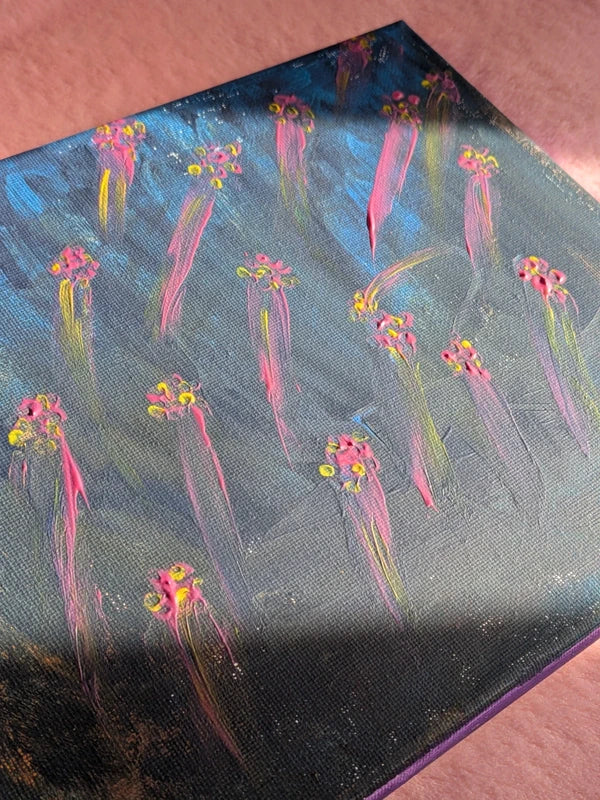 Acrylic painting - Sparkle of the night
