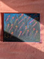 Acrylic painting - Sparkle of the night