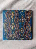 Acrylic painting - Connections