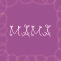 Mama Neon Typography Clipart Without Background