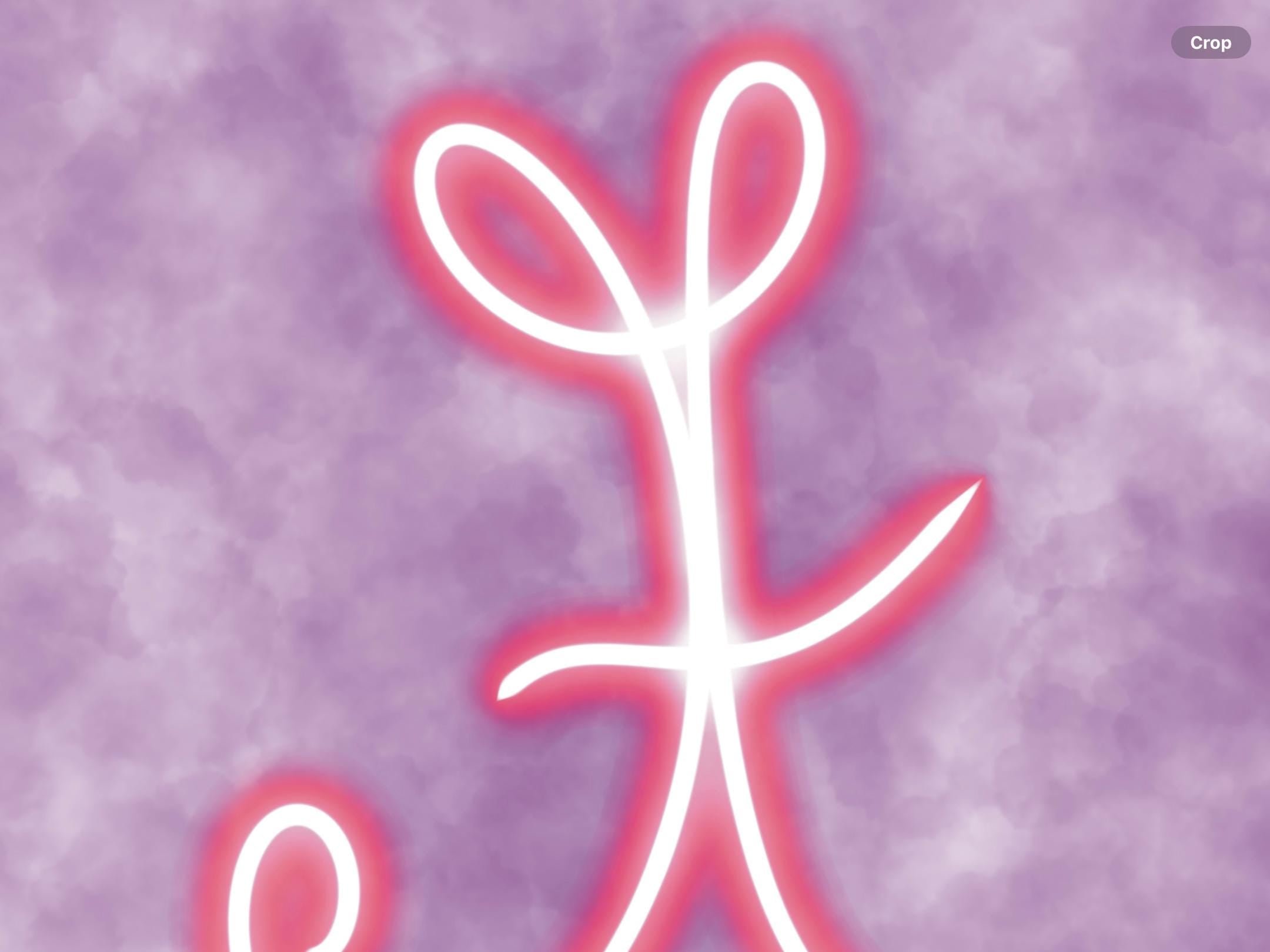 Letter A Clipart: Pink Neon Typography (PNG Digital Download)