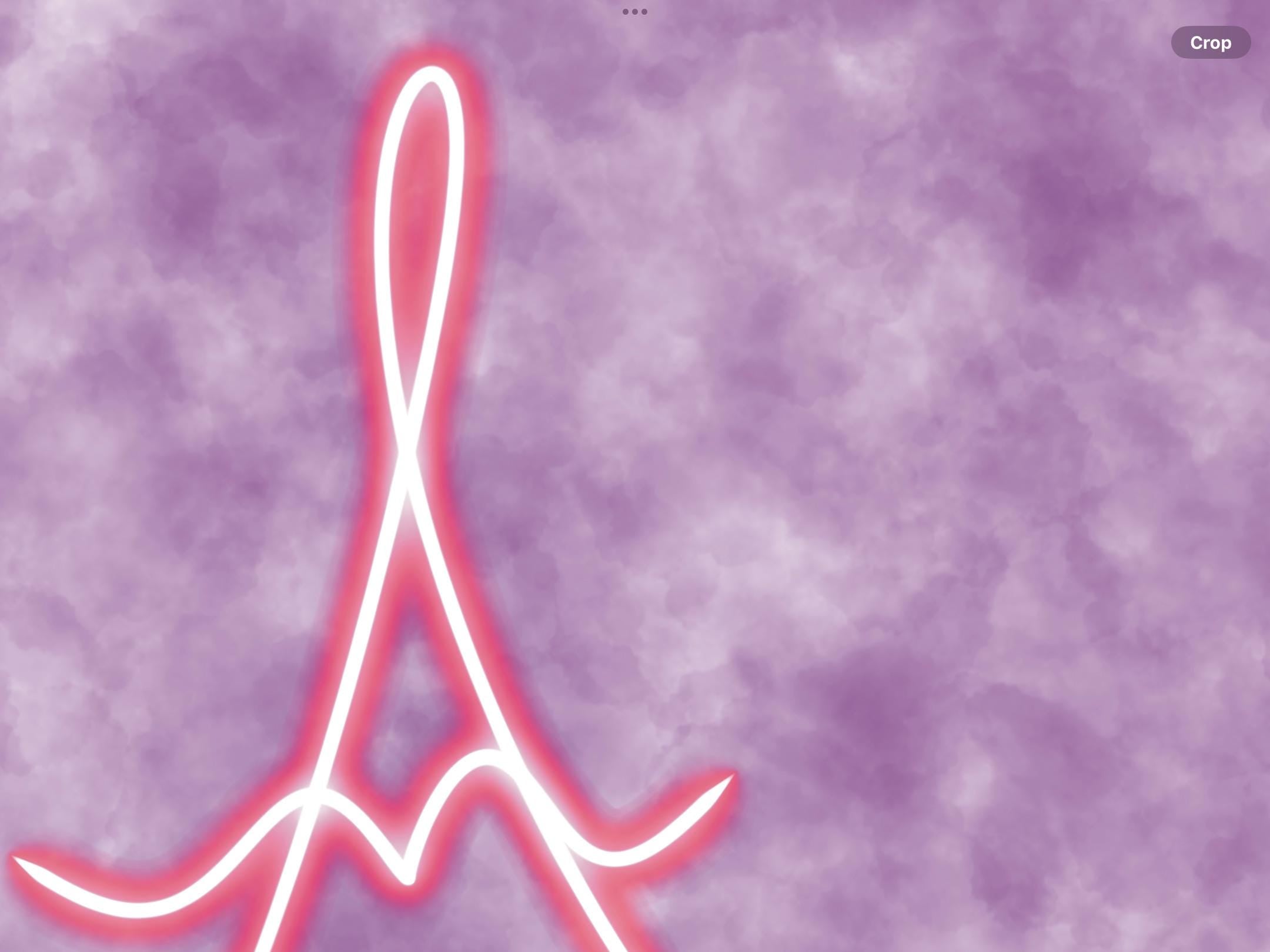 Letter A Clipart: Pink Neon Typography (PNG Digital Download)