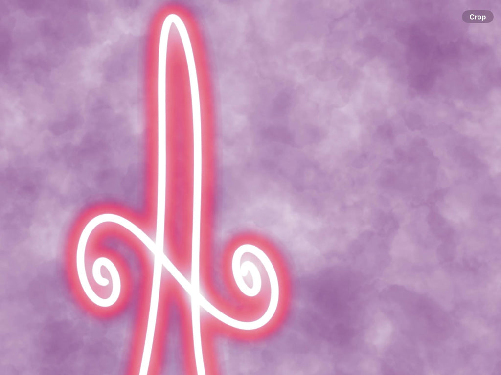 Letter A Clipart: Pink Neon Typography (PNG Digital Download)