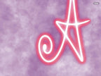 Letter A Clipart: Pink Neon Typography (PNG Digital Download)