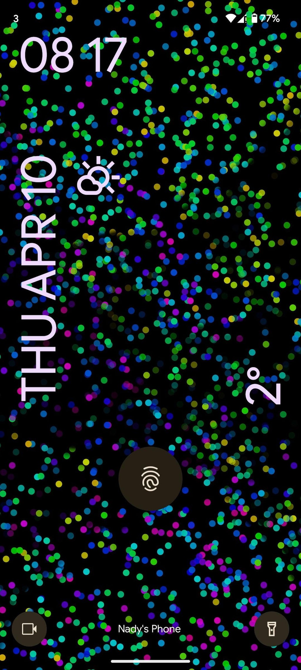 Night Lights Phone Wallpaper (Digital Download)