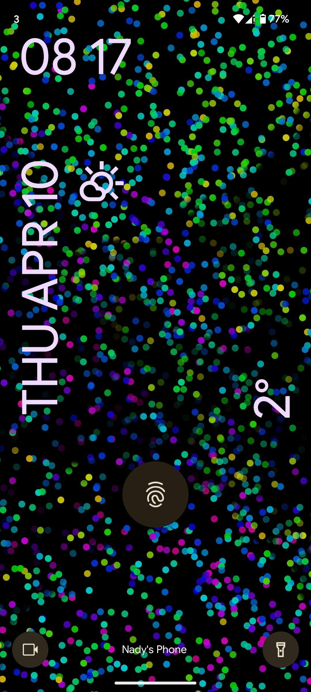 Night Lights Phone Wallpaper (Digital Download)