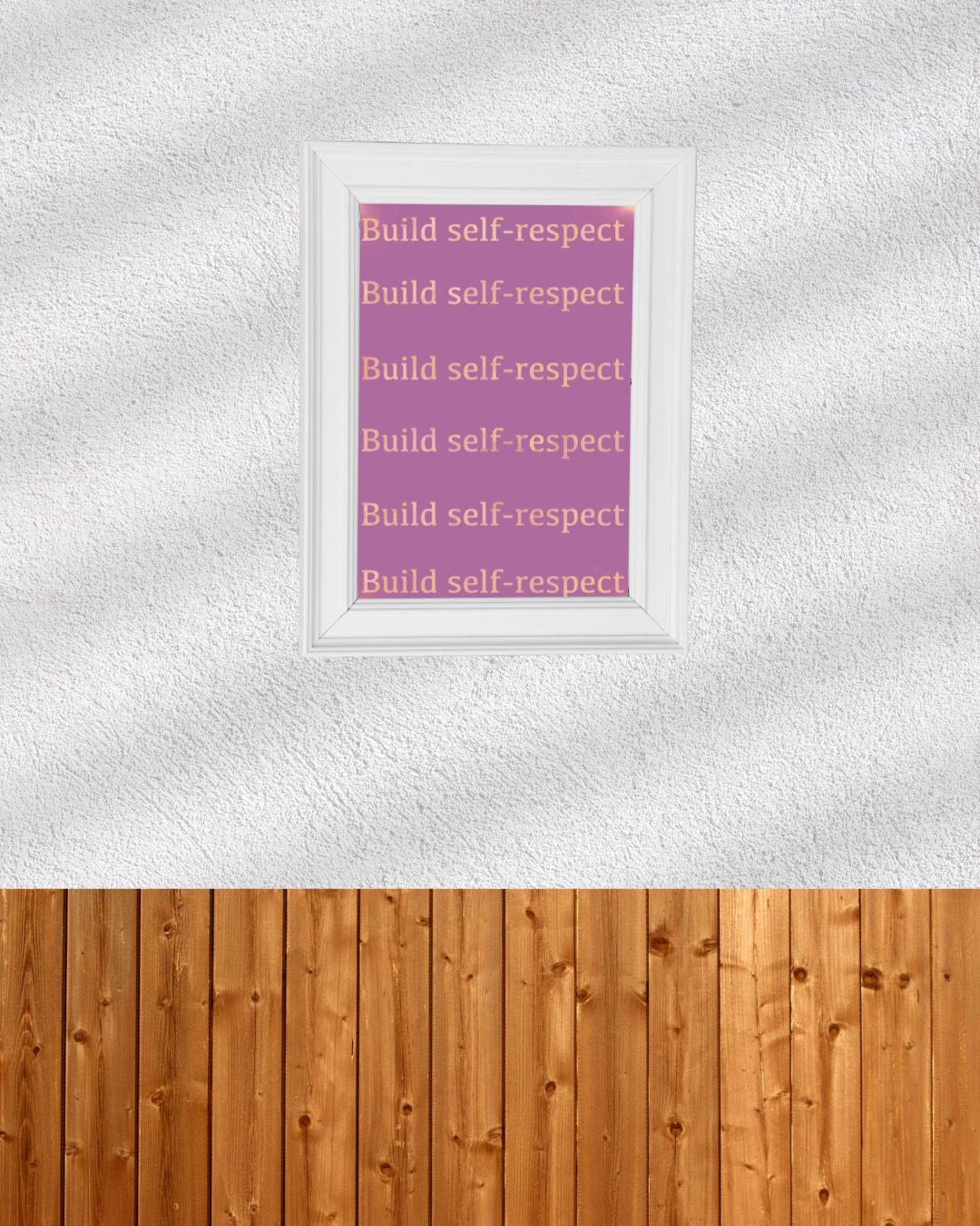 Inspirational Quote Printable Wall Art: Self-Care, Self-Worth (A3, A4 Digital Download)