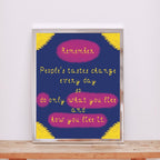 Inspirational Quote Art Print: Self Care Wall Decor (Digital Download)