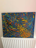 Oil painting - Choose Your Path Wisely