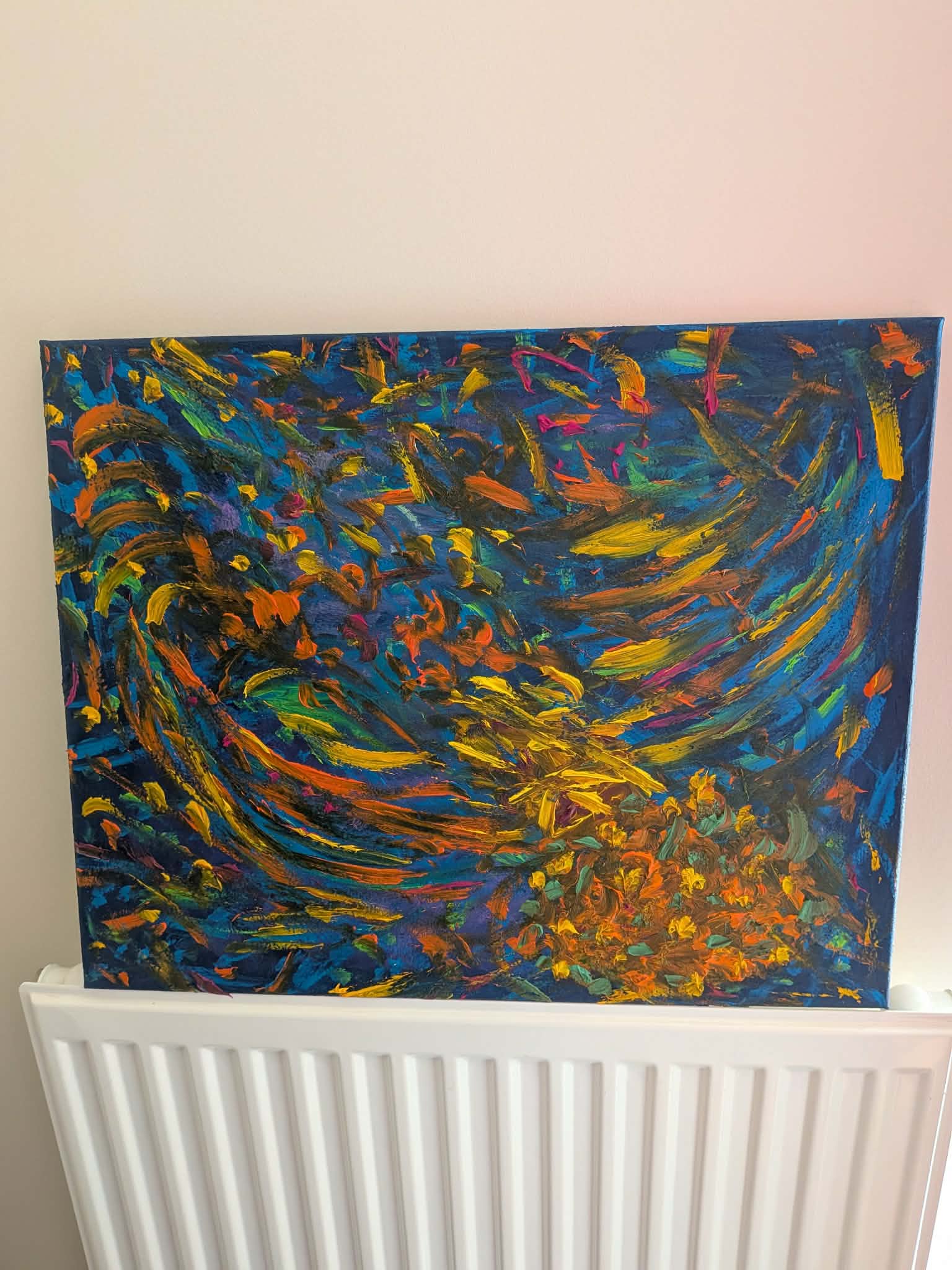 Oil painting - Choose Your Path Wisely